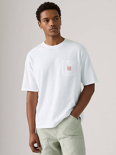 

Футболка с коротким рукавом для спецодежды Levi's, цвет Bright White - White