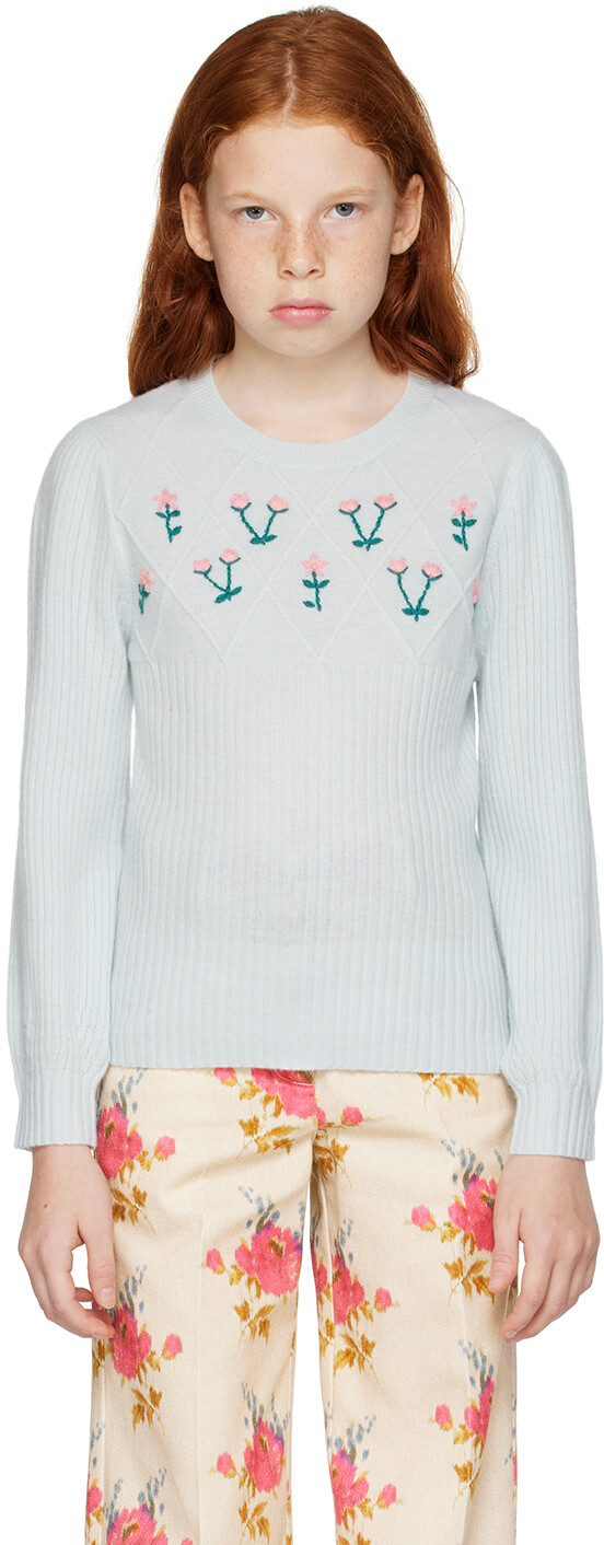 

Синий свитер Morley Kids Tikka