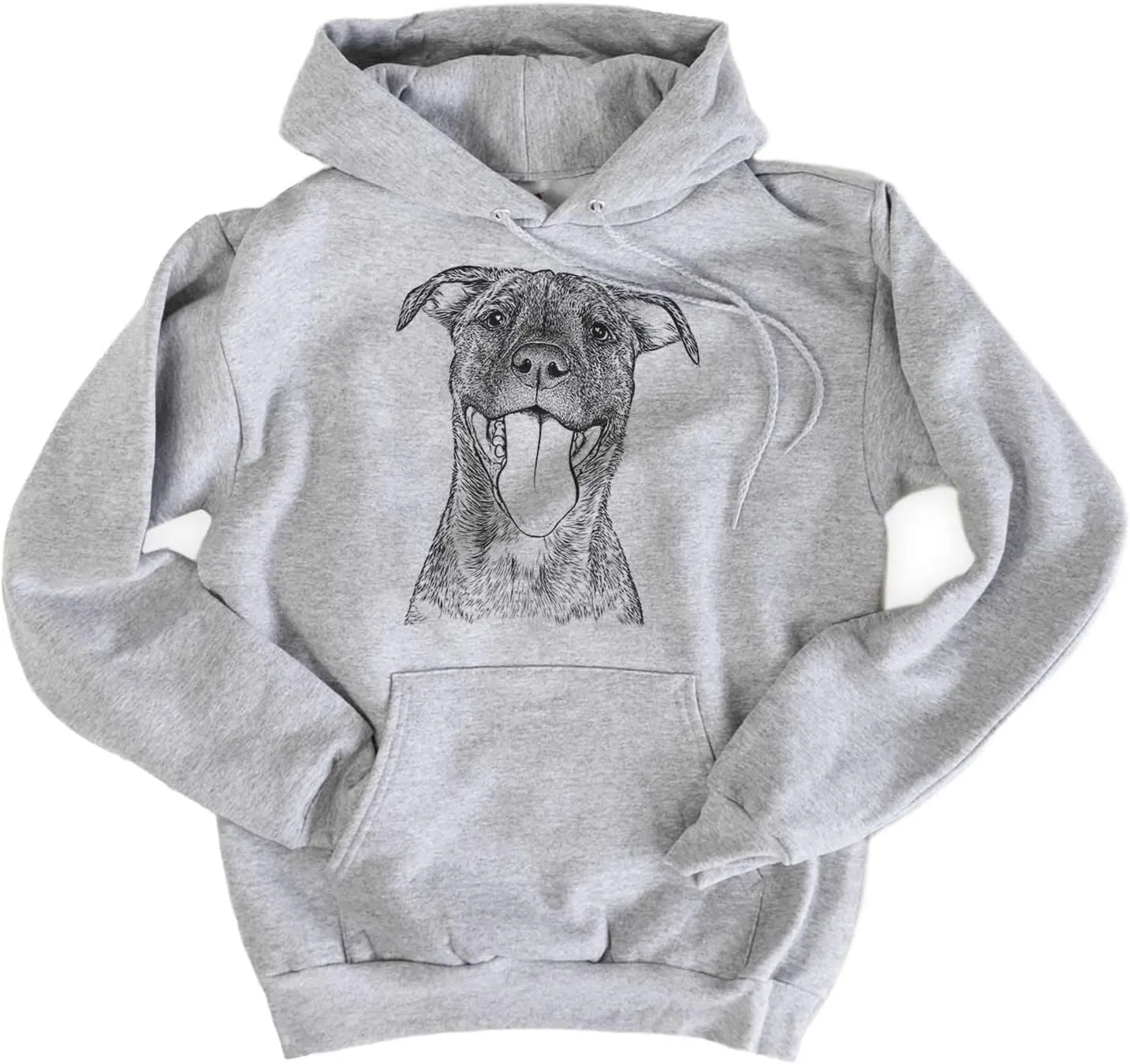 

Футболка Triblend с принтом собаки породы питбуль микс Inkopious