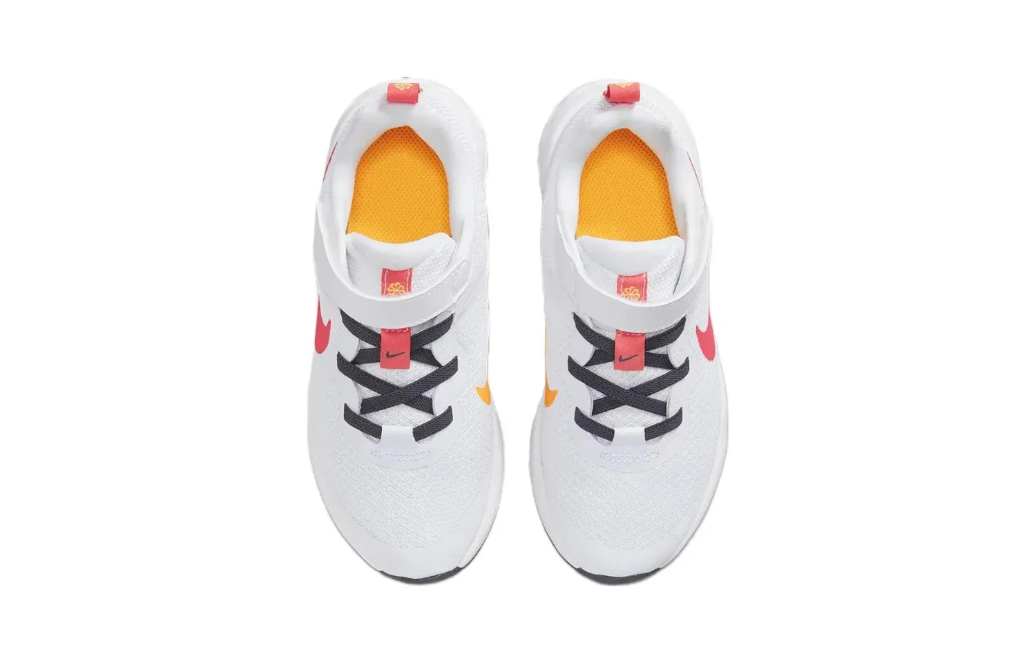 Детские кроссовки Nike Revolution DD1095 белого цвета для бега и занятий спортом ACAD322 — фото 4