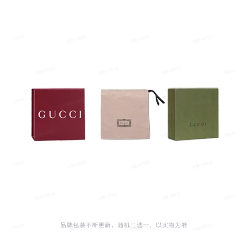 Gucci Мужской кожаный ремень, черный/серый, ширина 3,81 см — фото 3
