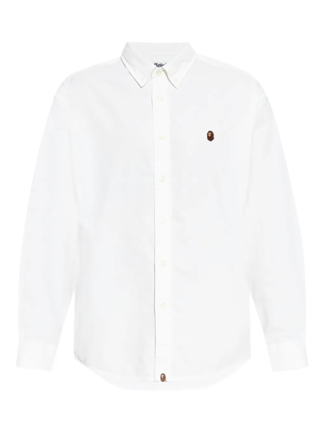

Футболка с аппликацией логотипа BATHING APE A Bathing Ape, белый
