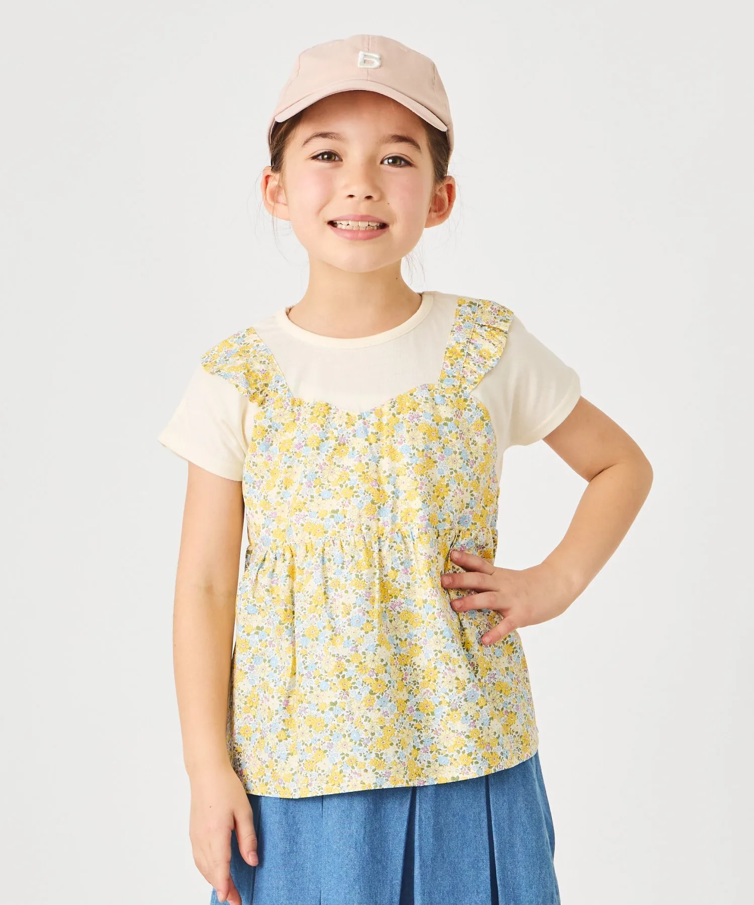 Футболка для стыковки Ever Closet, Ivory Yellow