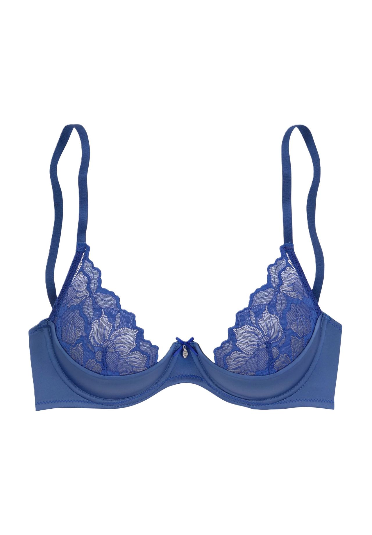

Бюстгальтер, узкие бретели, открытая чашка, женский LASCANA, цвет 28 Royalblue
