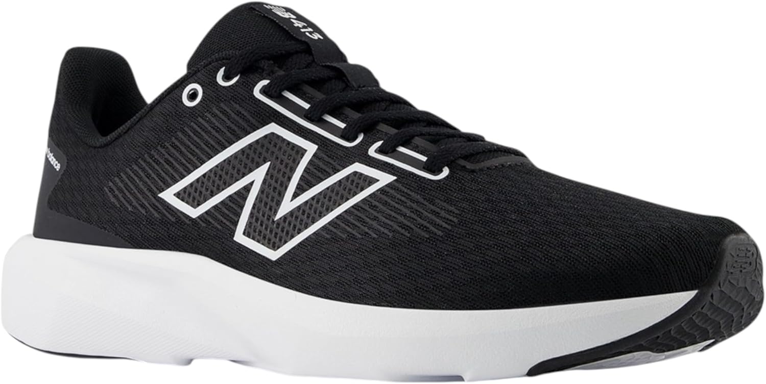 Мужские прогулочные и походные кроссовки New Balance, белый/черный — фото 3