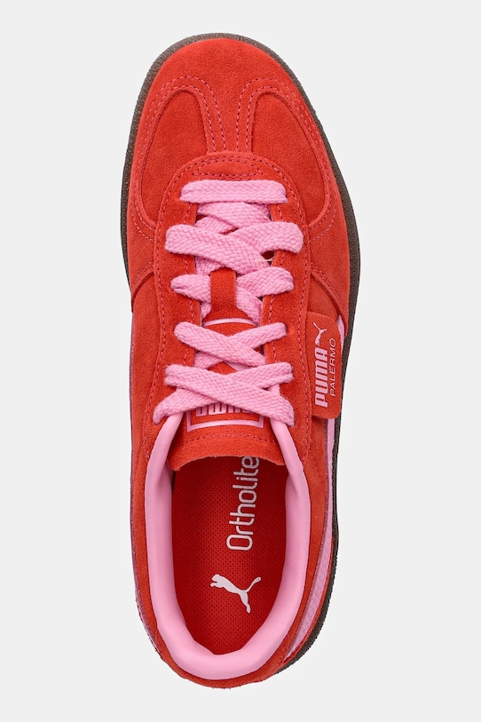 Замшевые кроссовки Palermo Cobalt Glaze Puma, красный — фото 4