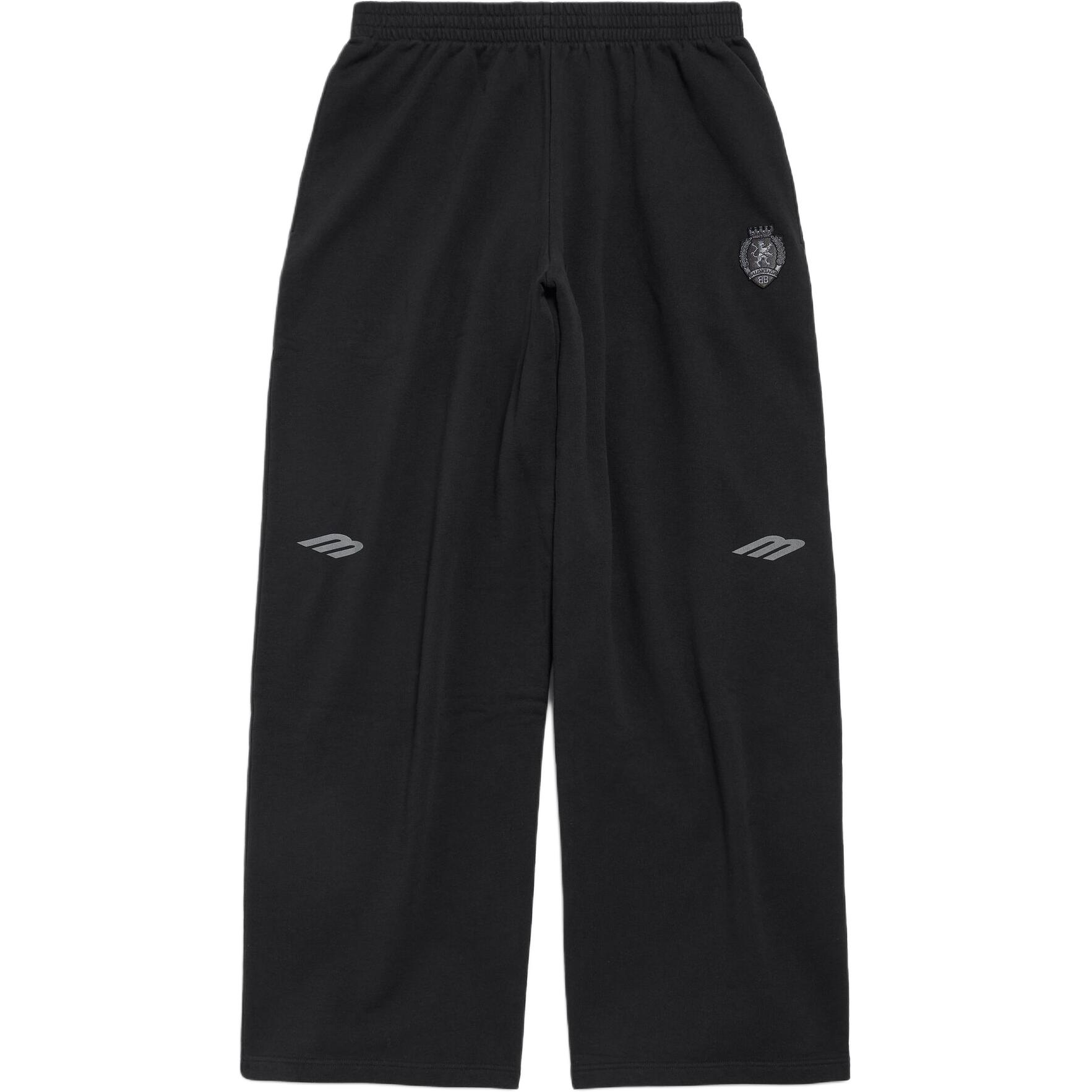 

Повседневные брюки Loose Fit мужские Balenciaga, черный/серый