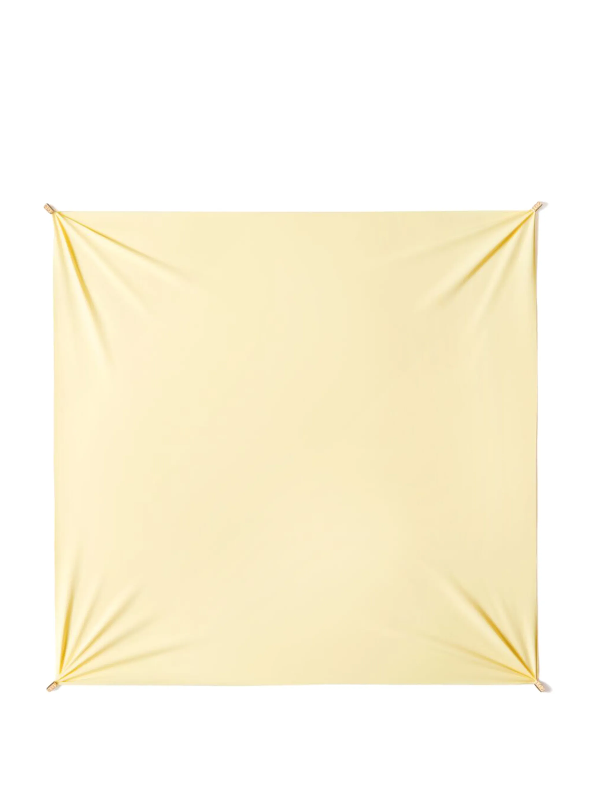 

Шарф с драпировкой Korobeynikov, желтый