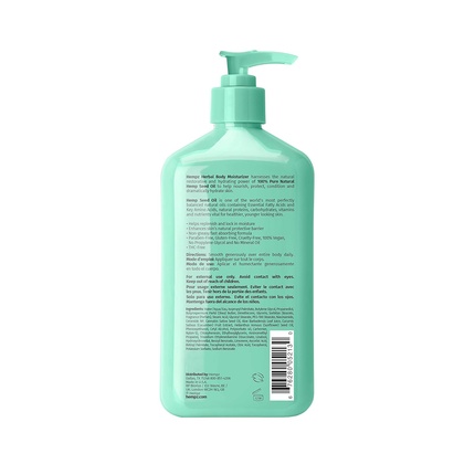 Лосьон для тела Cucumber & Aloe Herbal Limited Edition Daily Moisture Hempz — фото 2