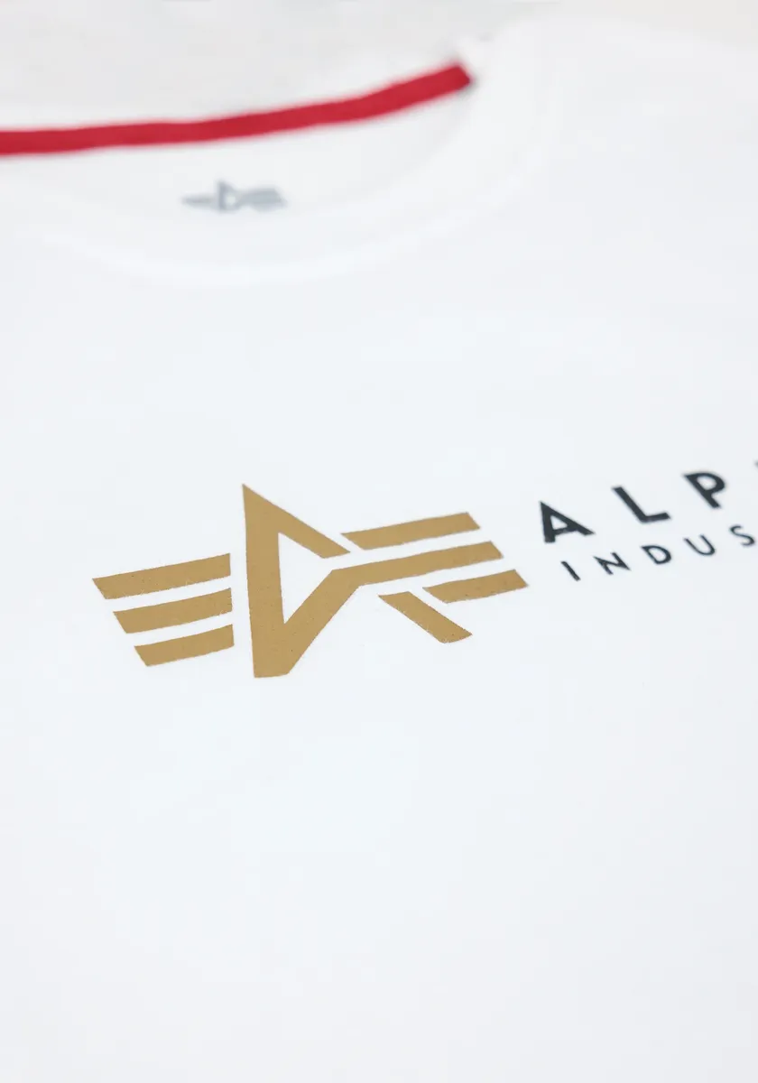Футболка Alpha Industries " Alpha Industries Kids - Футболки Alpha Label T Kids/Teens", белый — фото 3