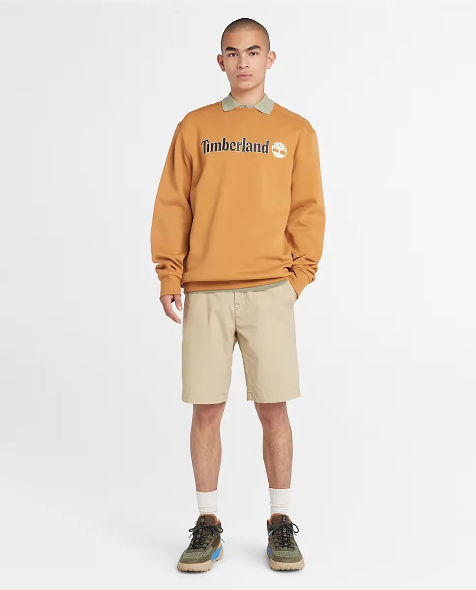 

Бермуды мужские прямого кроя в стиле чинос Timberland, бежевый