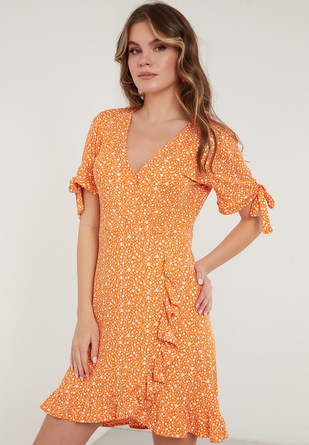 

Повседневное платье LELA, оранжевый