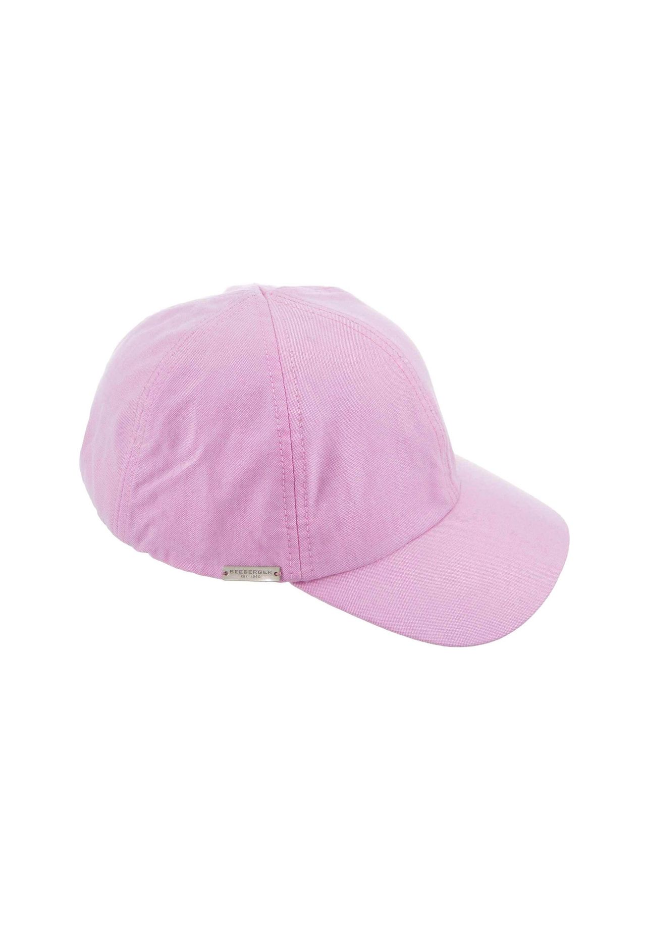 

Бейсболка из ткани шамбре 55337-0 SEEBERGER, цвет Fuchsia