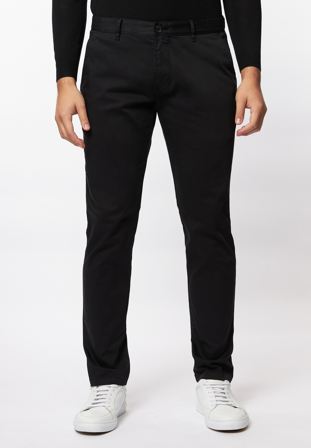 

Брюки чинос Roy Robson Bügelfaltenhose Slim fit Scott, черный