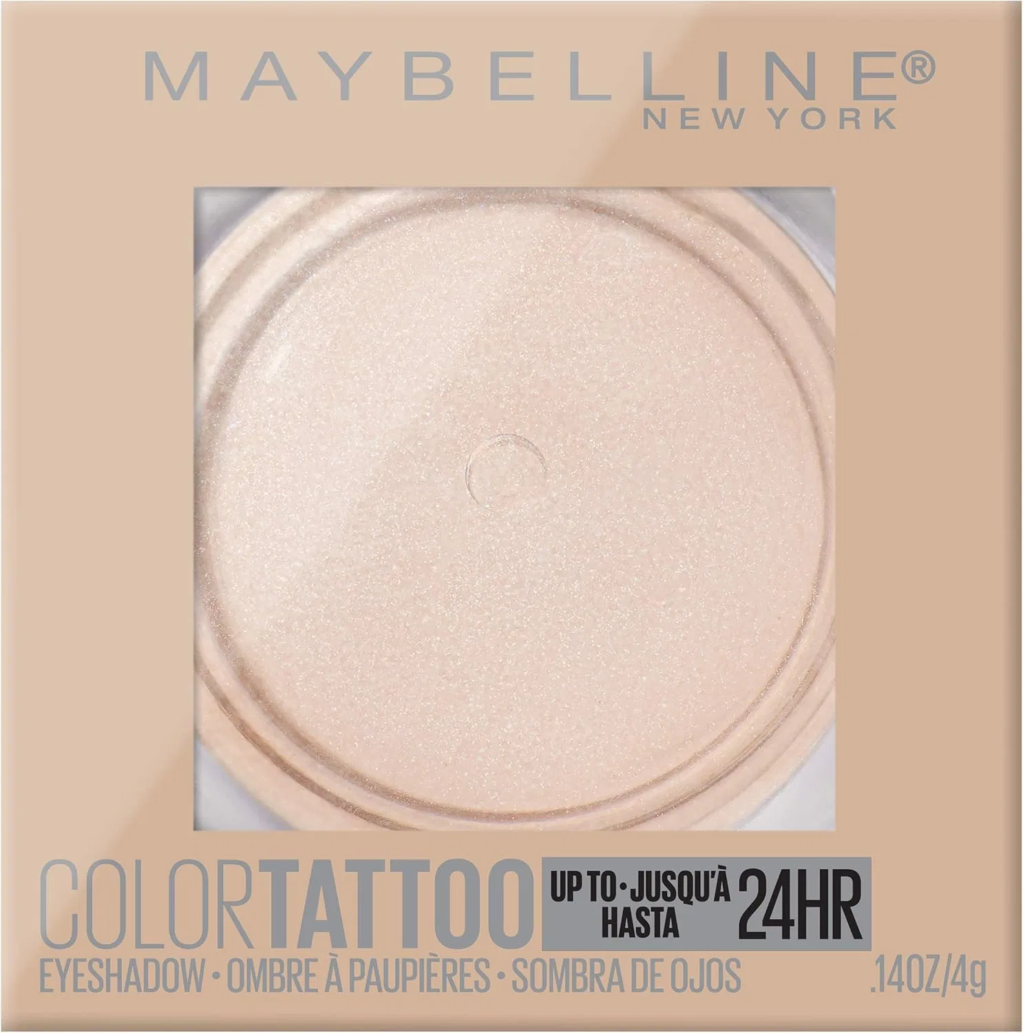Кремовые тени для век Maybelline New York Color Tattoo 24 часа, 4 г, Front Runner