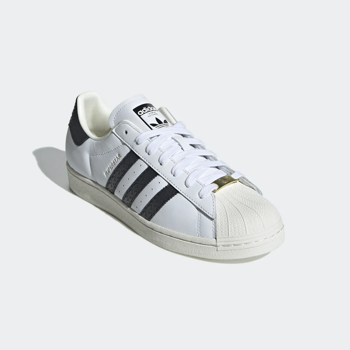 

Кроссовки Adidas Originals "SUPERSTAR", цвет Cloud White / Core Black / Gold Metallic