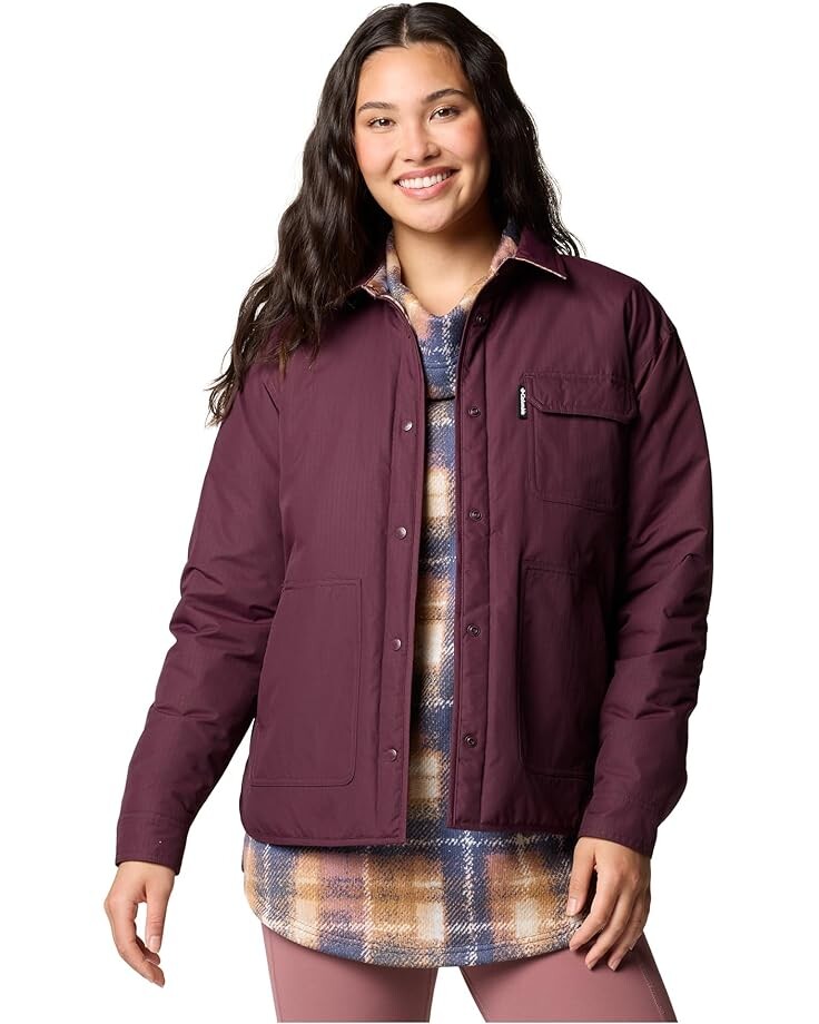 

Куртка Columbia Longhorn Ridge Reversible Shirt Jacket, цвет Moonvista