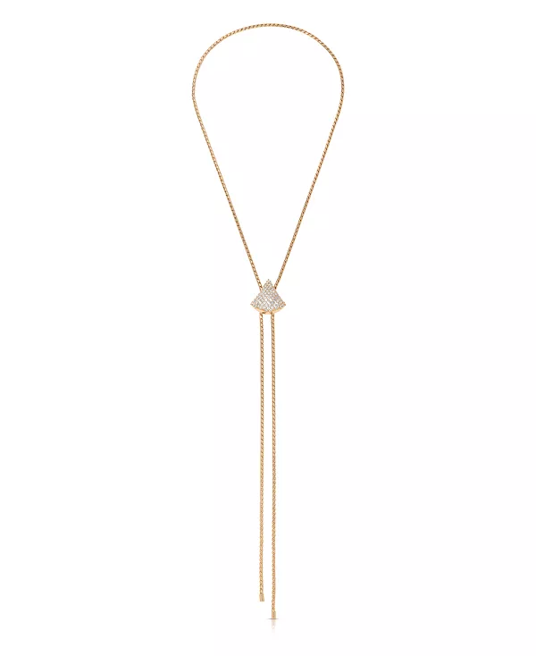 

Ожерелье-Боло Pave Shine Ettika, gold