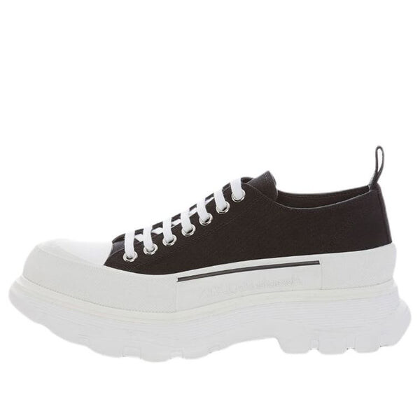 Кроссовки tread slick low lace up 'black white' fw21 Alexander Mcqueen, белый