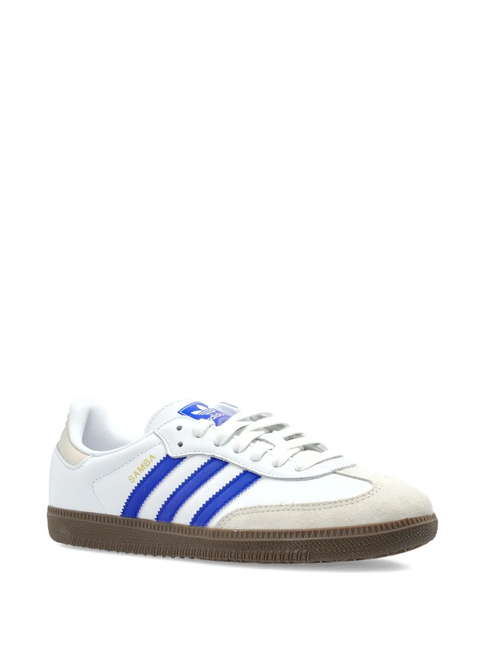 Кроссовки Samba с тремя полосками Adidas, белый — фото 2