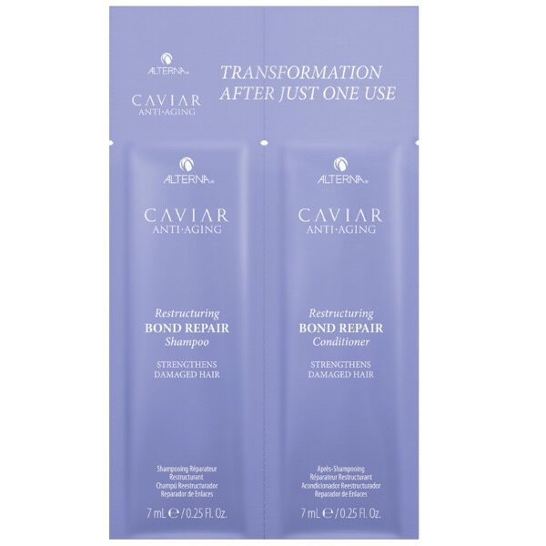 

Набор: шампунь для волос, 7 мл + кондиционер для волос, 7 мл Alterna Caviar anti-aging