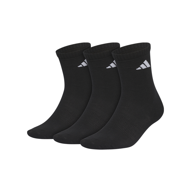 Носки до середины икры Унисекс 3 пары Черный Adidas, Черный 3 пары — фото 2