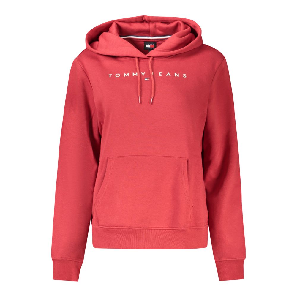 

Красный хлопковый женский свитер Tommy Hilfiger