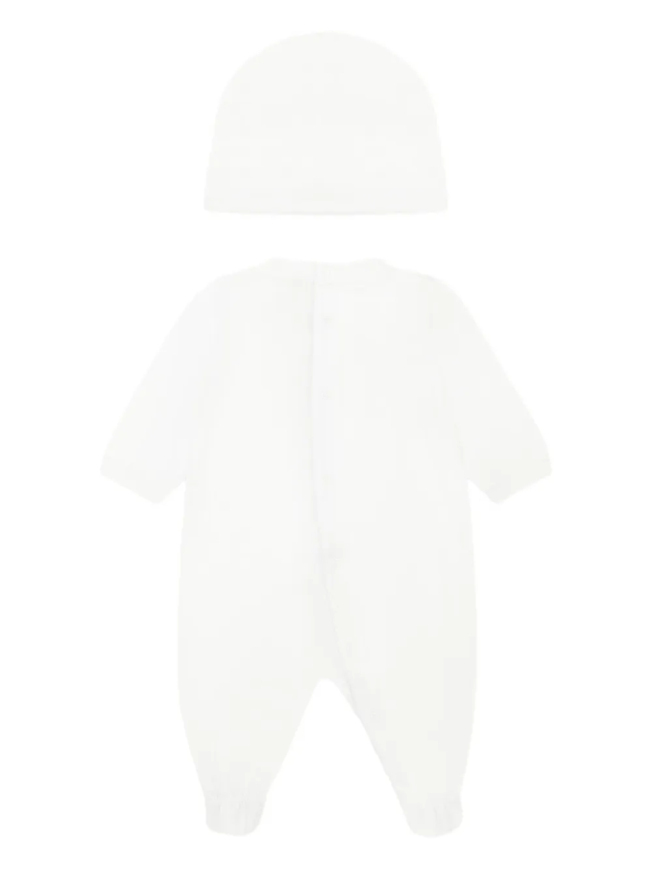 Детский комплект Moschino Kids с рисунком медведя, белый — фото 2