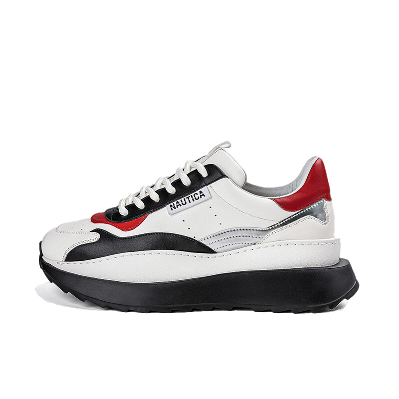 

Кроссовки Nautica Chunky Sneakers Men Low-top White/Red, белый/красный