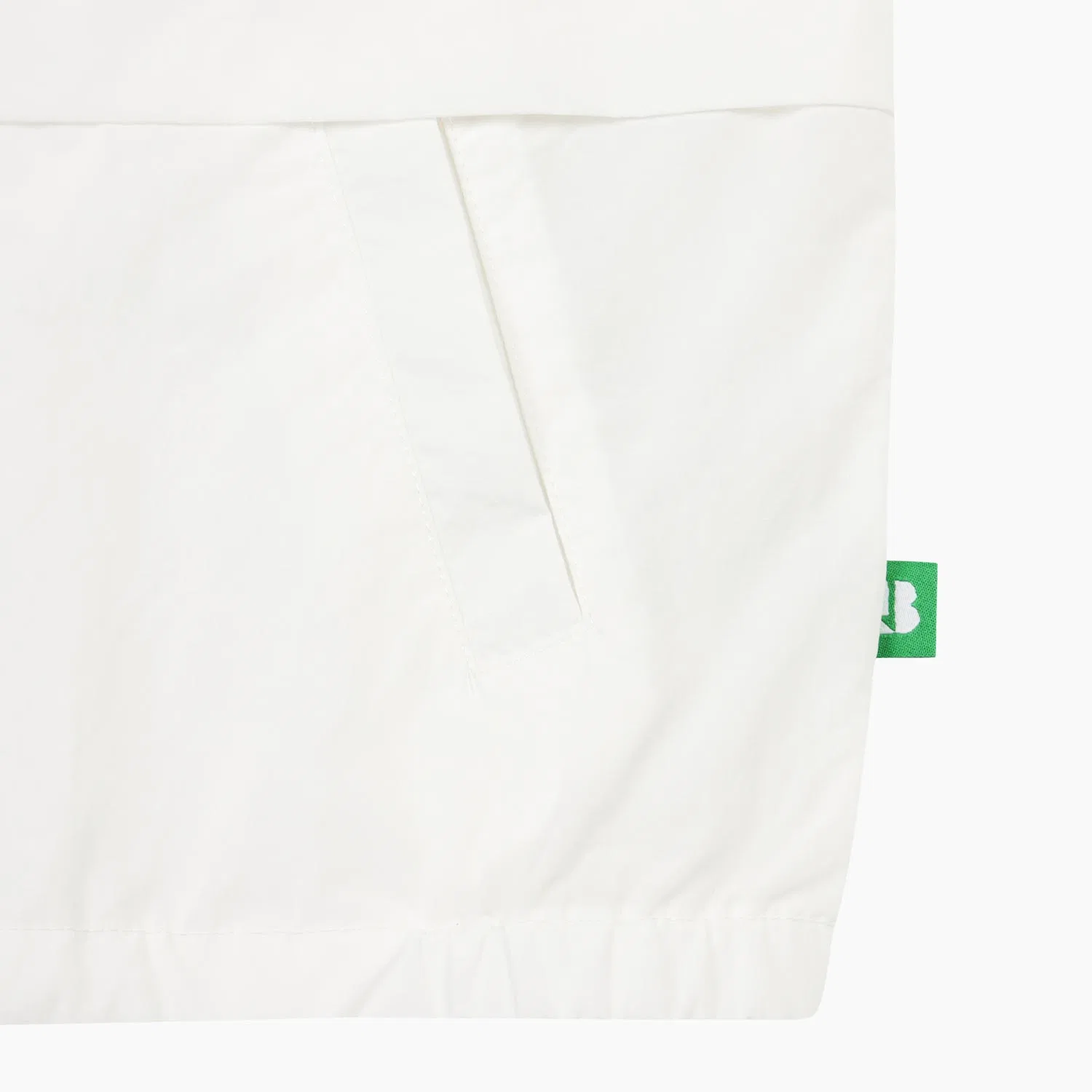 Детская ветровка Picnic из синтетической ткани цвета айвори от Benetton Kids — фото 4