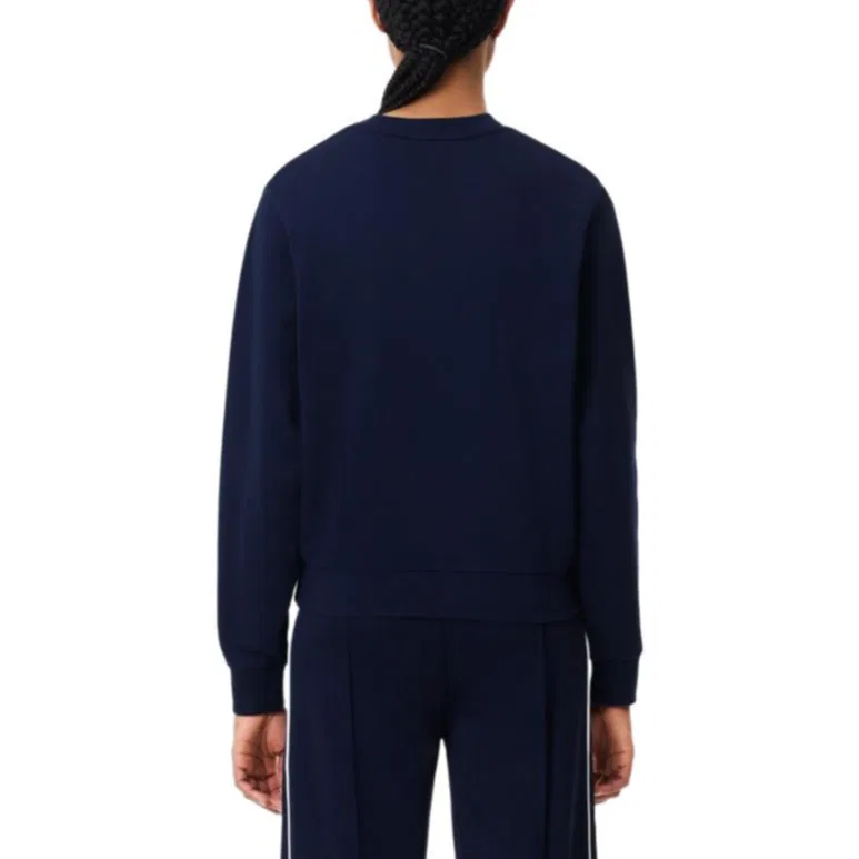 Футболка LACOSTE Relaxed fit Midnight Blue, свободный крой, темно-синяя — фото 4