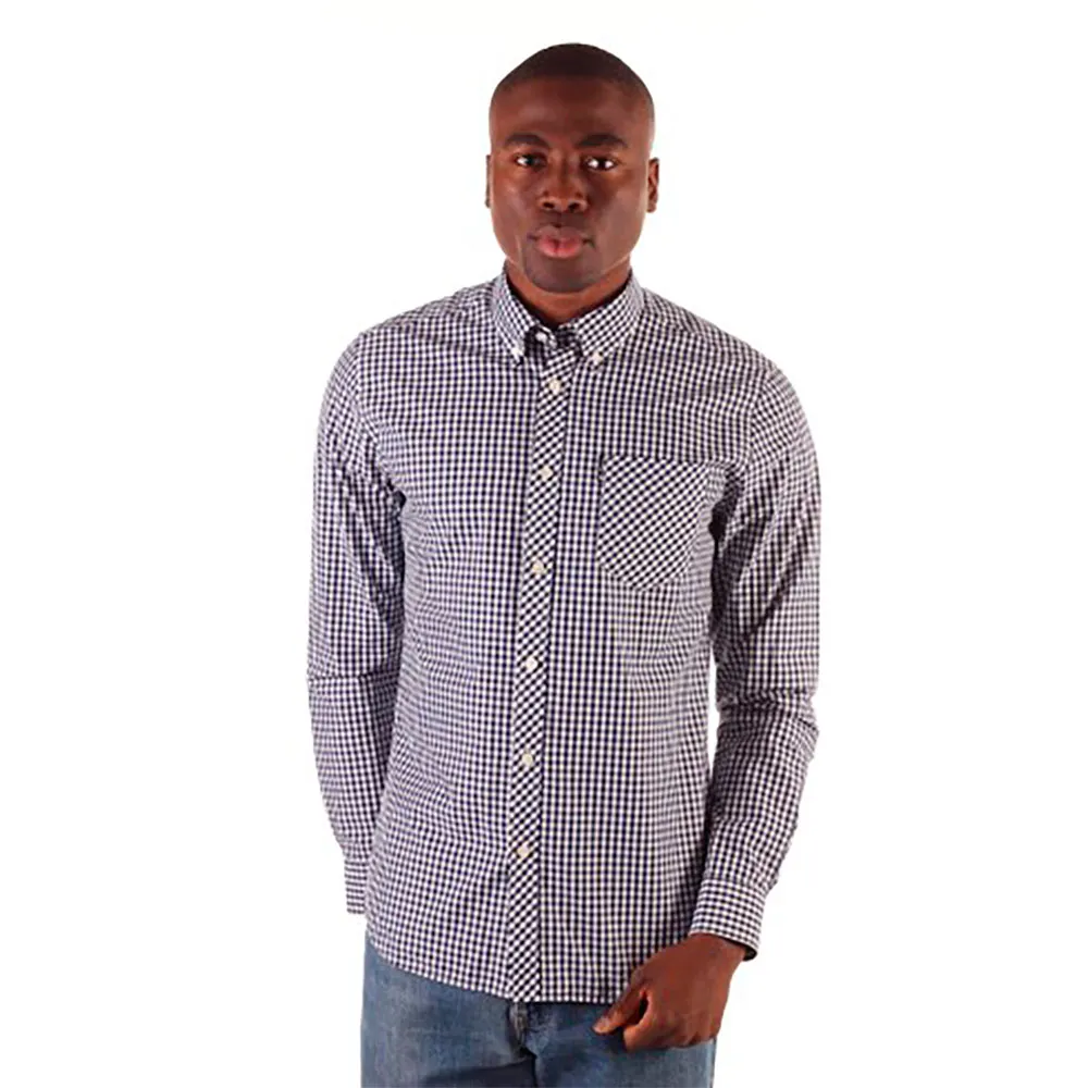 

Рубашка Ben Sherman Signature Gingham, серый