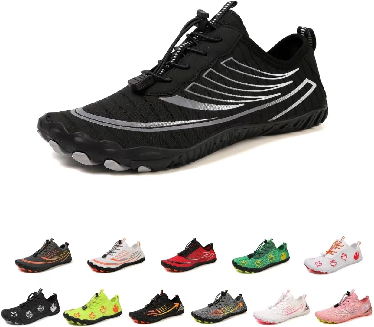 

Женские походные кроссовки без подошвы, профессиональные кроссовки без подошвы, походные кроссовки без подошвы для женщин и мужчин Kaeril, черный