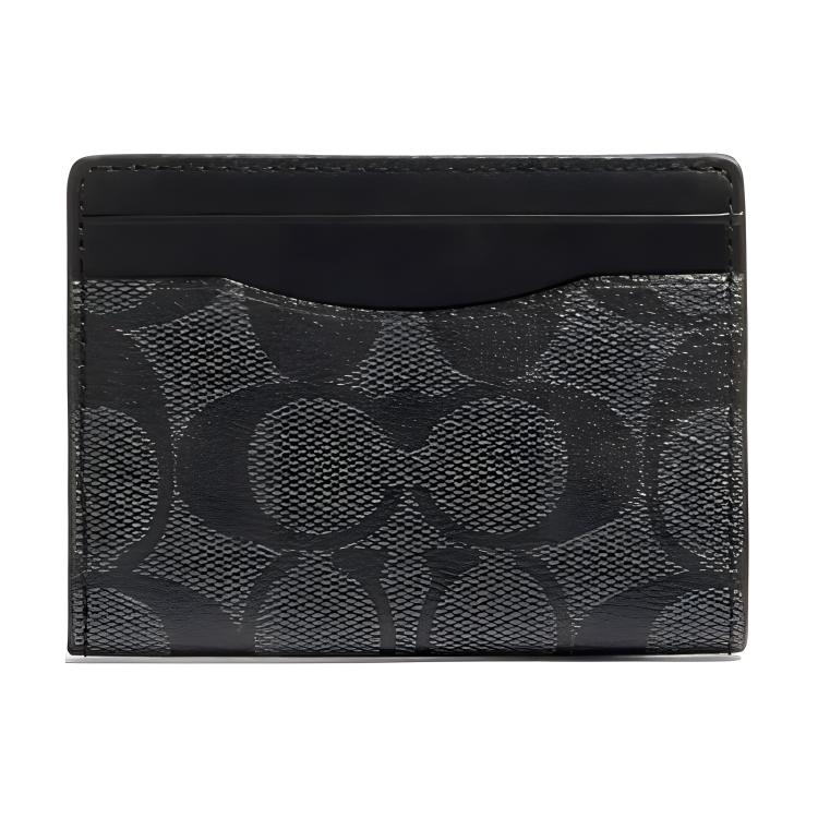 

COACH Визитница из коровьей кожи, маленькая, женская, черная