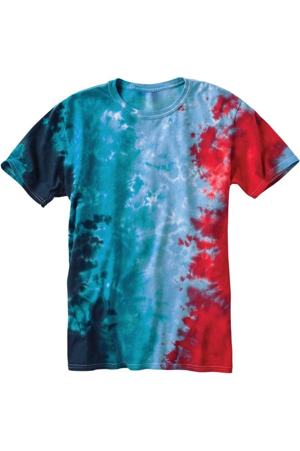 

Футболка Dyenomite Slushie Crinkle Tie-Dyed, цвет usa