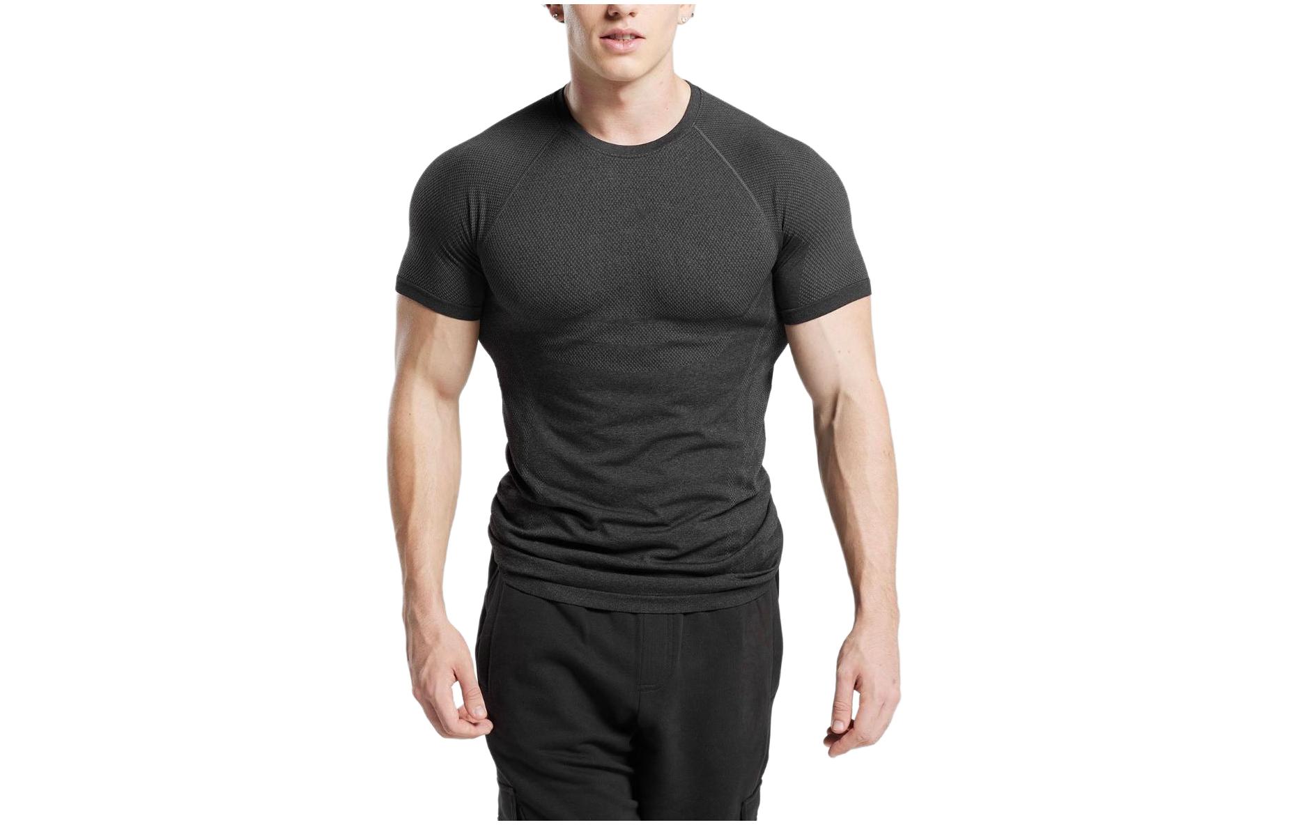 

Мужская одежда для фитнеса GYMSHARK, черный/темно-серый