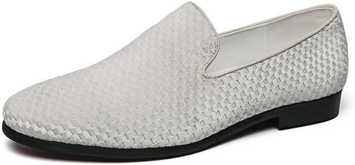 

Мужские мокасины WAOLSU слипоны повседневные туфли для вождения, белый