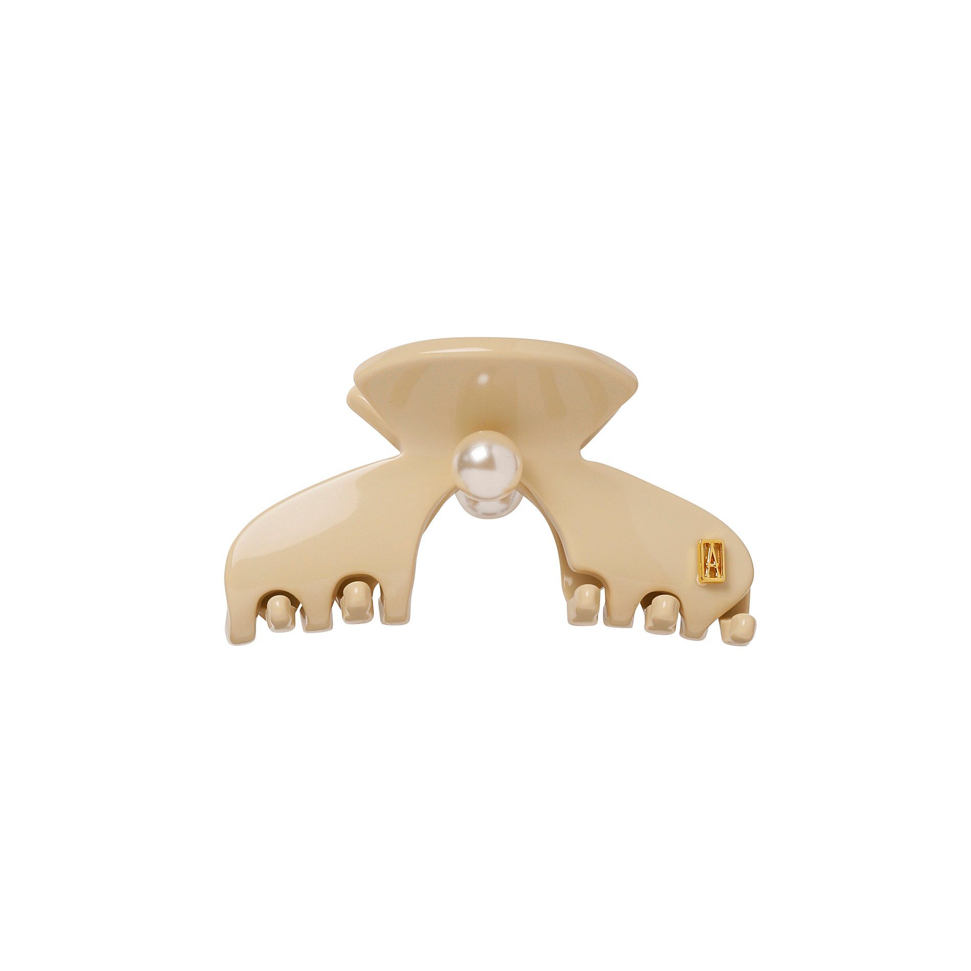 S-образный зажим Alexandre De Paris, Beige (S)