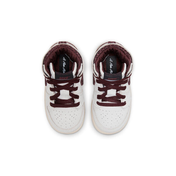 Кроссовки 1 высокие и xa ma maniere Air Jordan, серый — фото 4