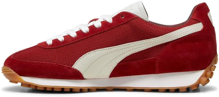 Мужские кроссовки PUMA Easy Rider Mix с шнуровкой для повседневной носки - красные, красный — фото 3