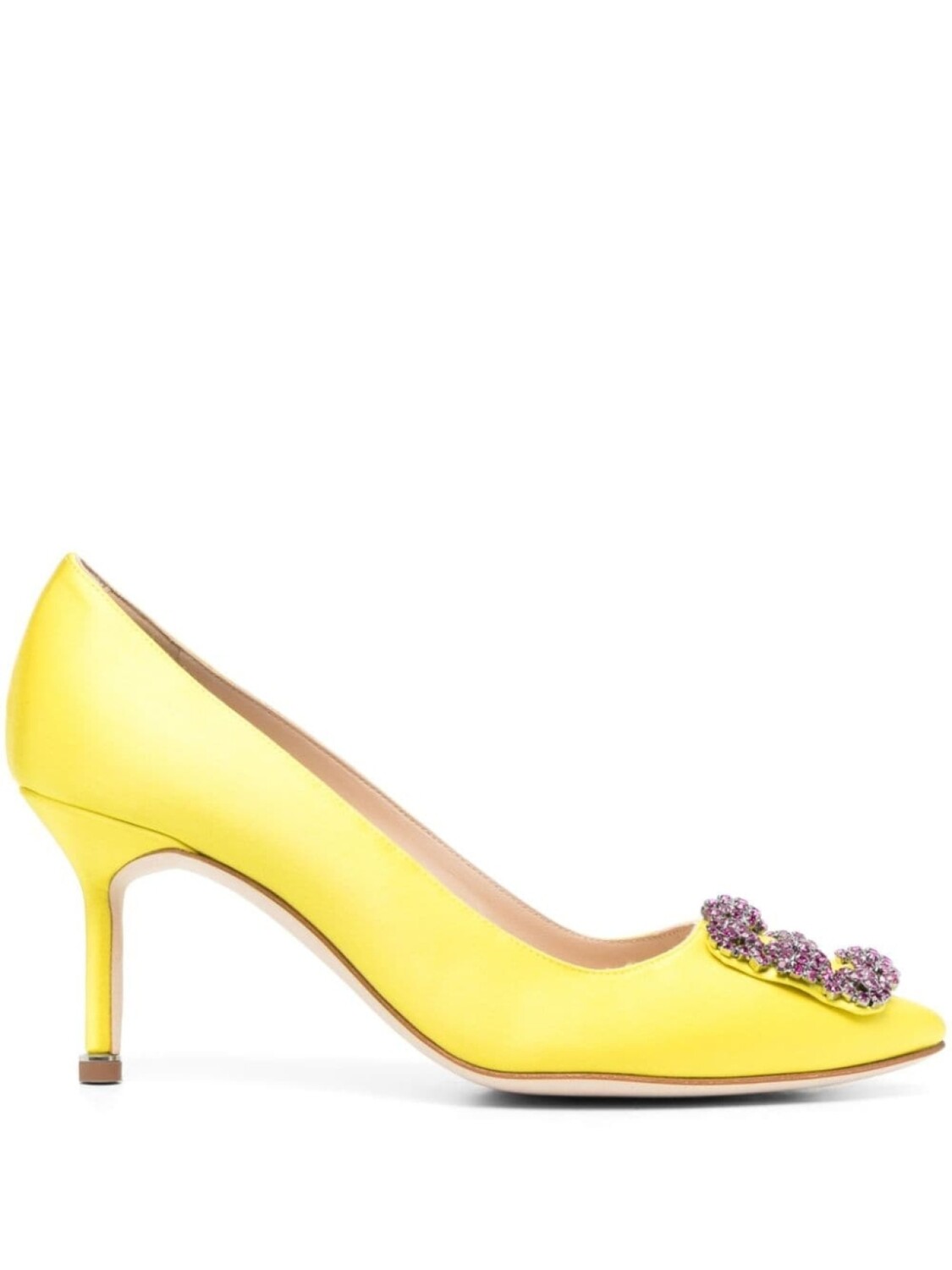 

Manolo Blahnik туфли-лодочки Hangisi 70, желтый