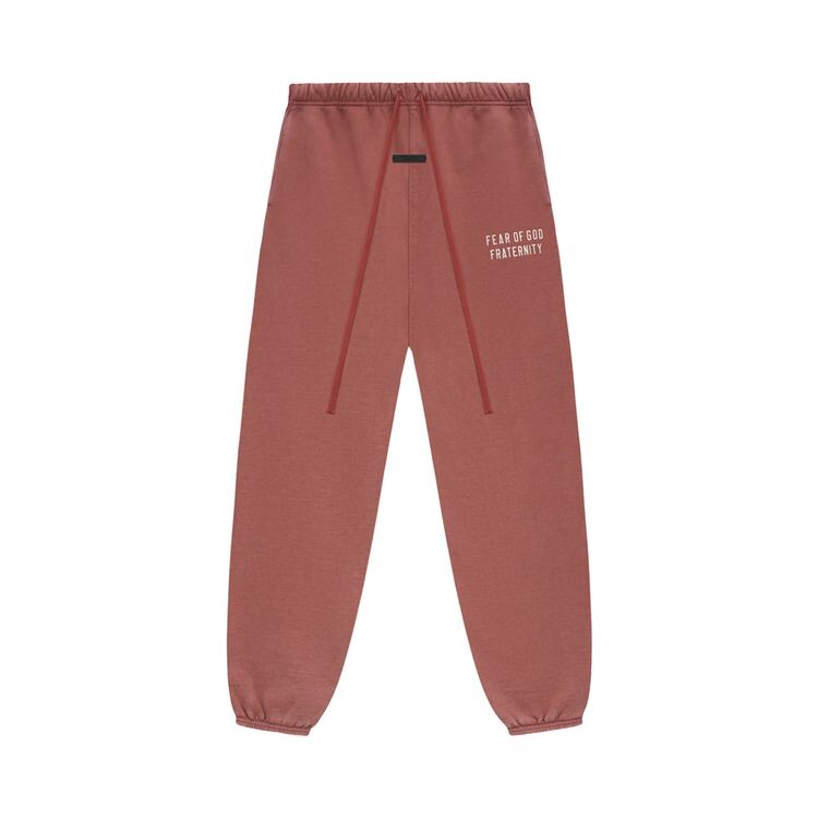 

Спортивные брюки Fear of God Essentials Kids Heavy Fleece Sweatpant Crimson, красный