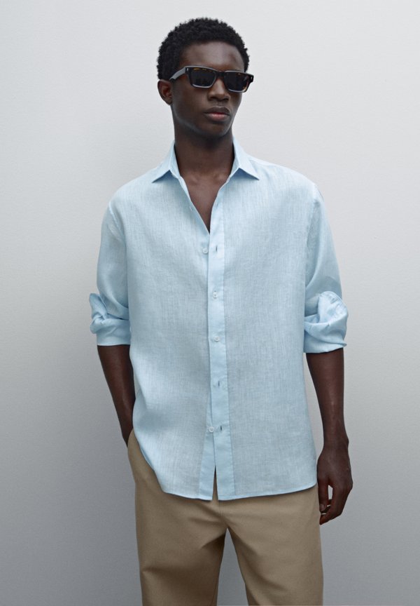 

Рубашка Massimo Dutti, голубой
