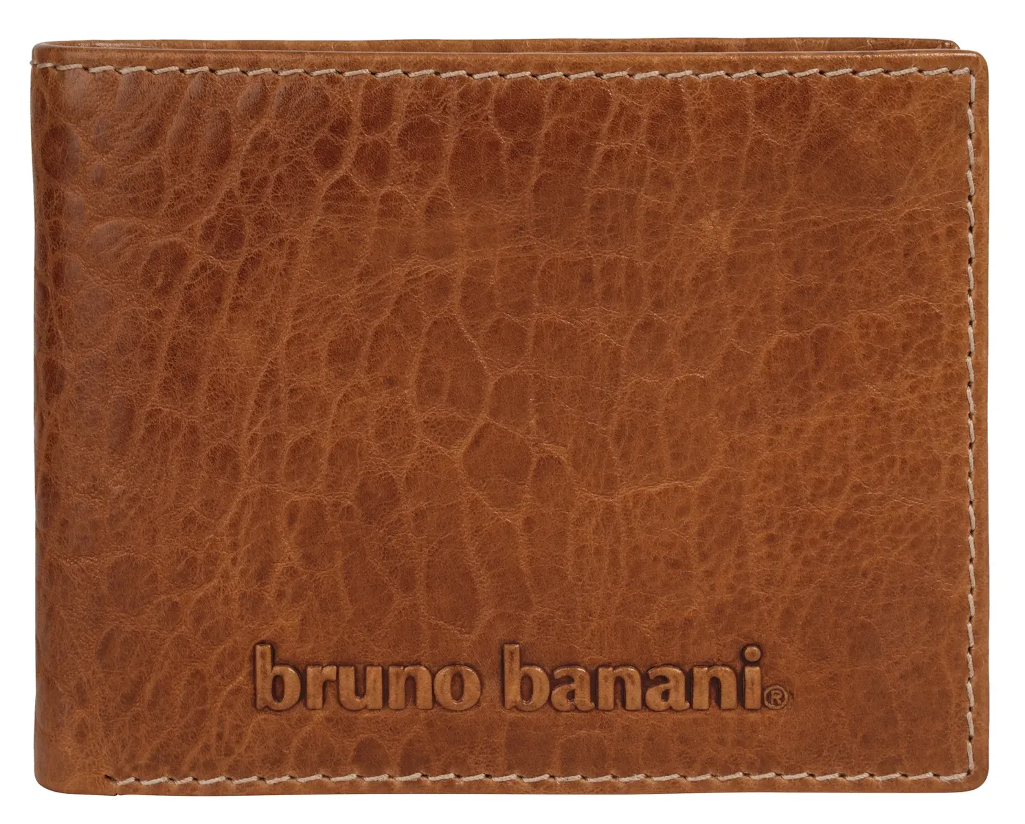 

Кошелек Bruno Banani, натуральная кожа, цвет Cognac