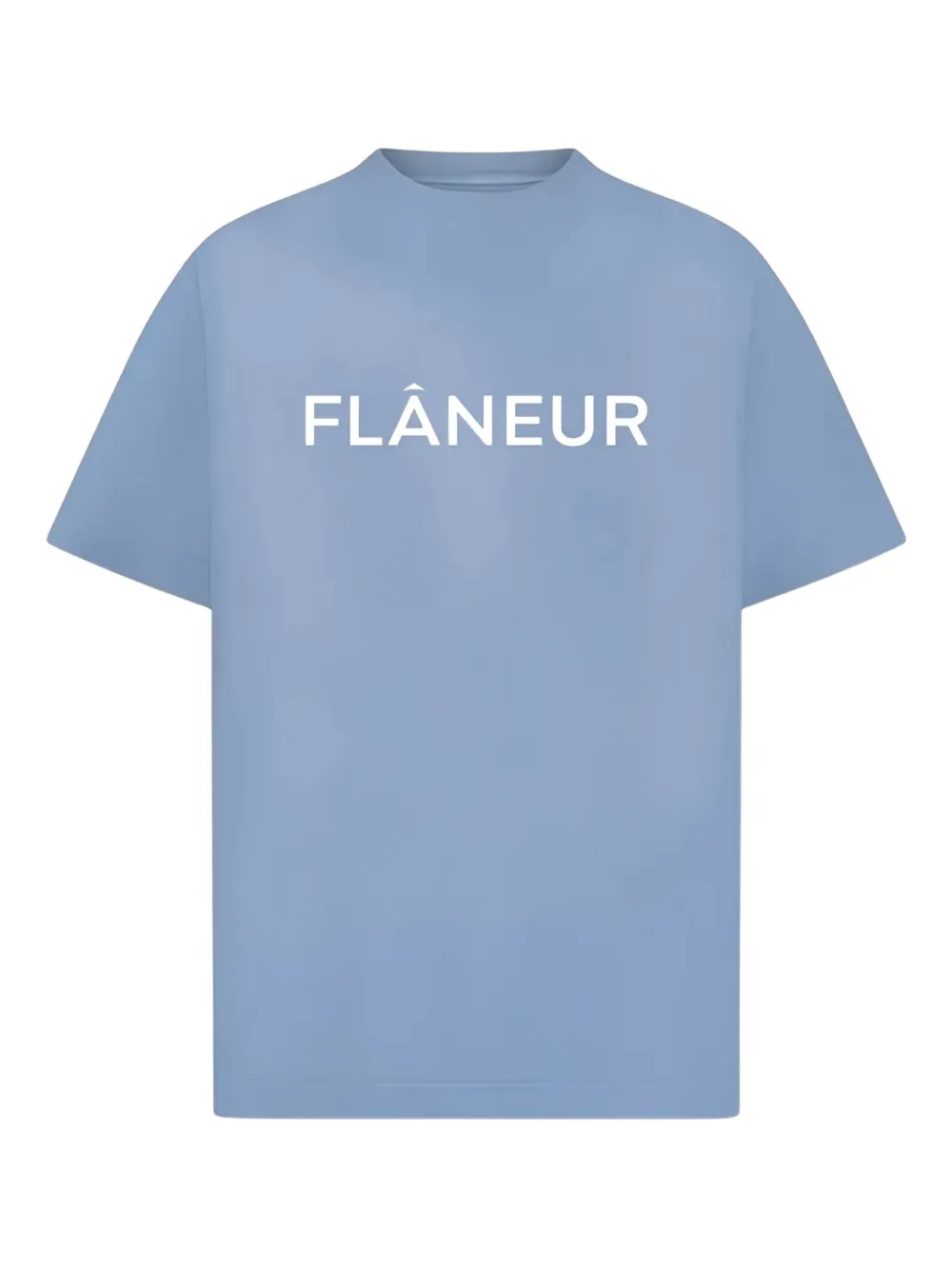 

Футболка с логотипом FLÂNEUR, синий