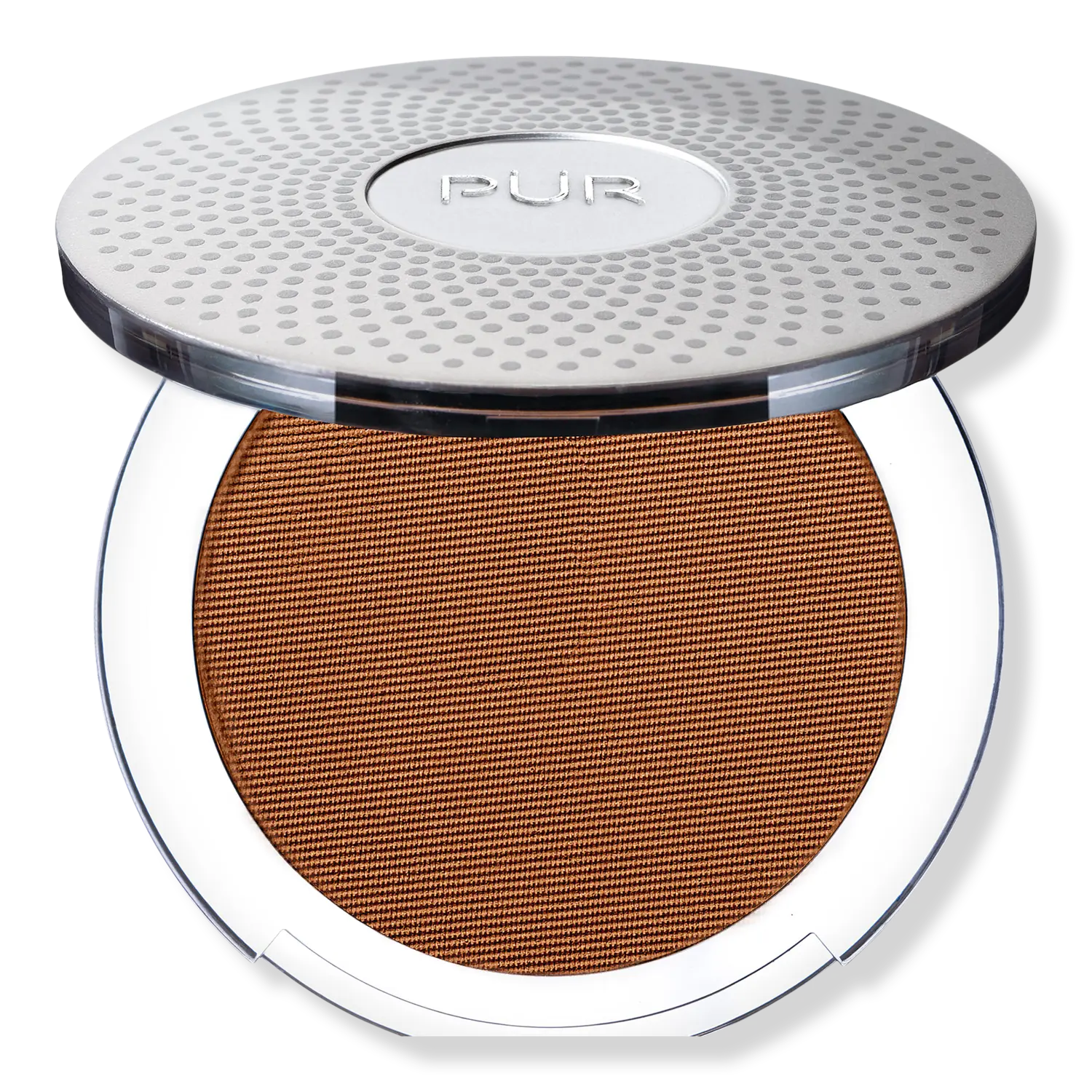 

Универсальная прессованная минеральная косметика 4-в-1 с широким спектром защиты SPF 15 PÜR, Cinnamon DN5 (dark brown skin w/golden undertones)