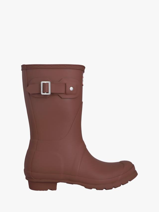 Оригинальные короткие водонепроницаемые сапоги Wellington Hunter, Merlot