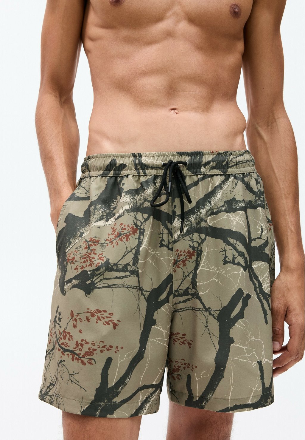 

Шорты для плавания BRANCH PULL&BEAR, зеленый