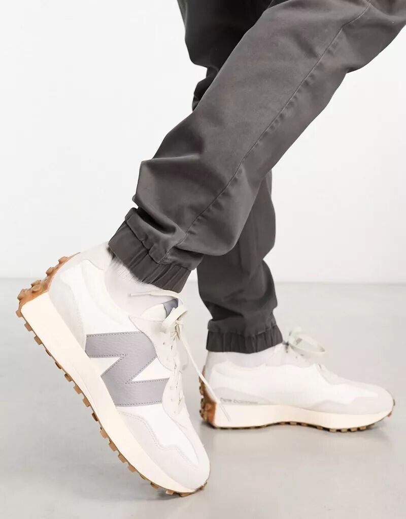 

Кроссовки New Balance 327, белый/серый