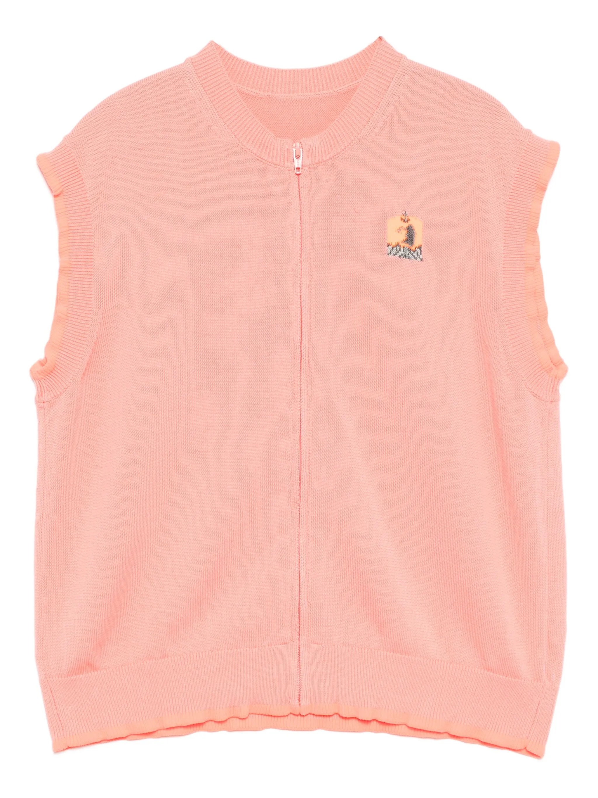 

Вязаный жилет Jnby By Jnby, розовый